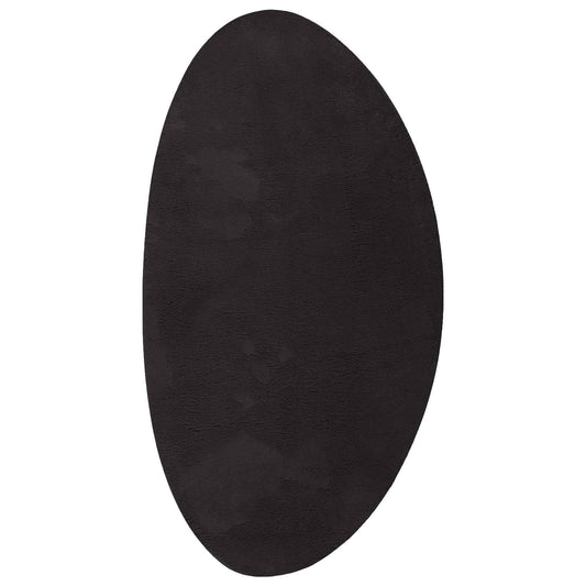 vidaXL Carpet HUARTE Black 80 x 150 cm Polyester