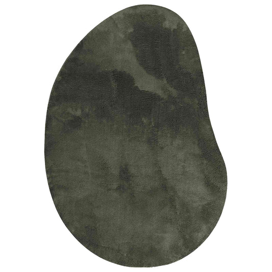 vidaXL Carpet HUARTE Forest green 80 x 150 cm Polyester