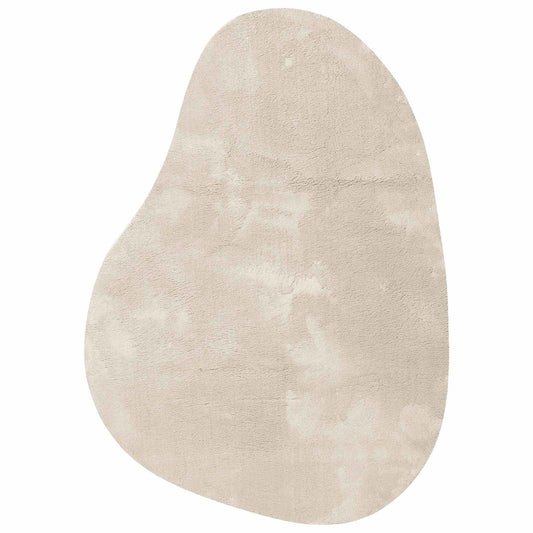 vidaXL Carpet HUARTE Beige 140 x 200 cm Polyester