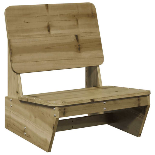 vidaXL Garden Chair 60x64x70,5 cm Impregnated Wood Pine