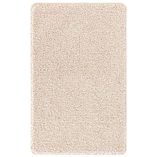 vidaXL Anti-slip Bath Mat Cream 60 x 90 cm PP