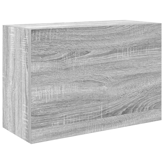 vidaXL Bathroom Wall Cabinet Grey Sonoma 60x25x40 cm Engineered Wood