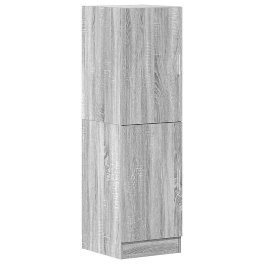vidaXL Kitchen Cabinet Grey Sonoma 38x41,5x131,5 cm Engineered Wood