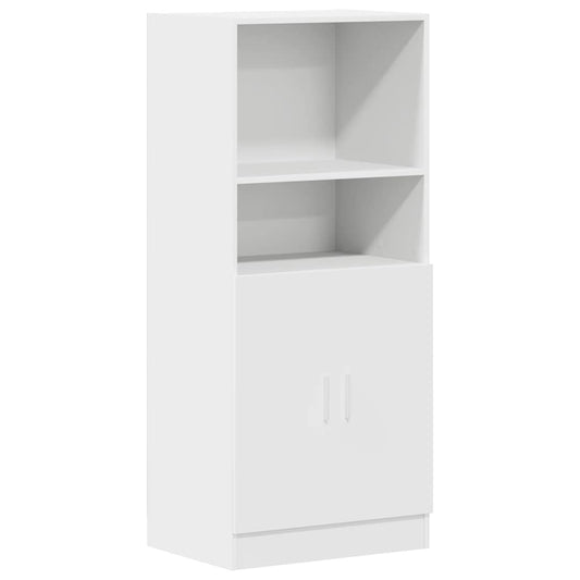 vidaXL Kitchen Cabinet White 57x41.5x131.5 cm Engineered Wood