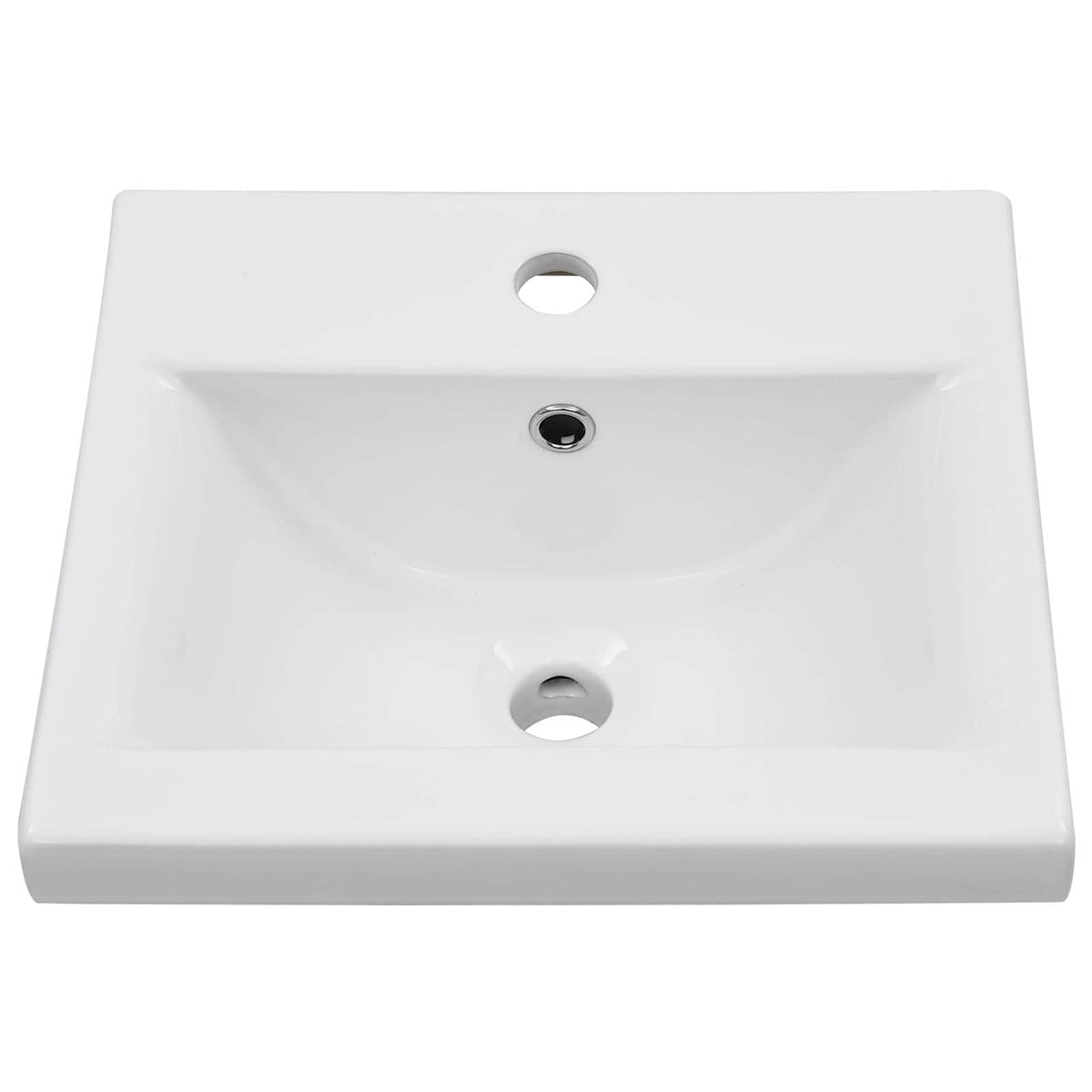 vidaXL 5 Piece Bathroom Furniture Set Concrete Grey Engineered Wood