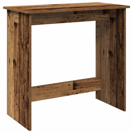 vidaXL Desk Old Wood 80x40x75 cm Engineered Wood