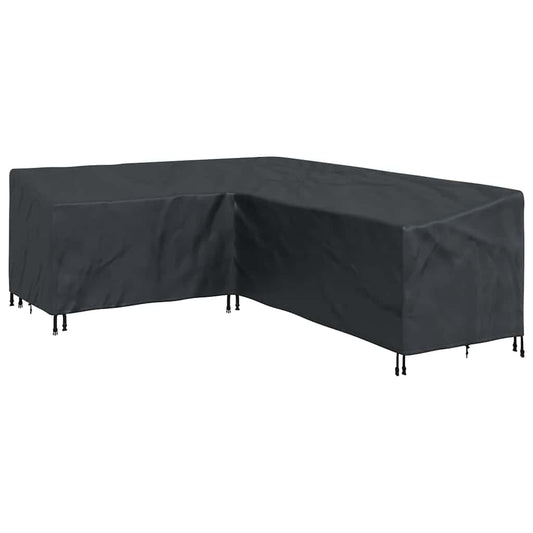 vidaXL Furniture Cover Black 260 x 210 x 80 cm 600D Oxford Fabric