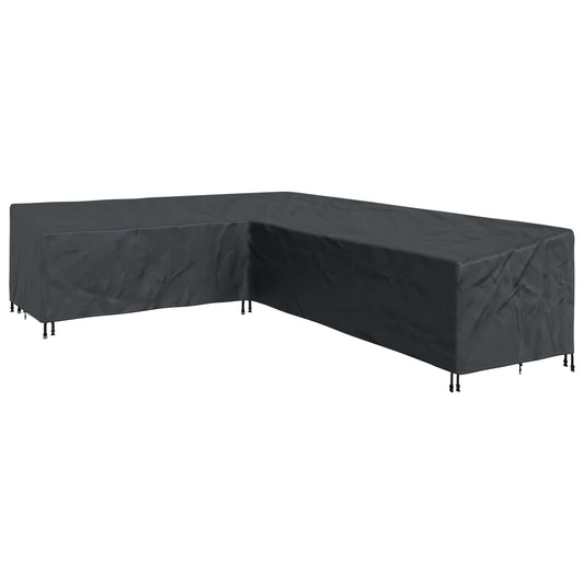 vidaXL Furniture Cover 355 x 275 x 80 cm 210D Oxford Fbric L-Shape