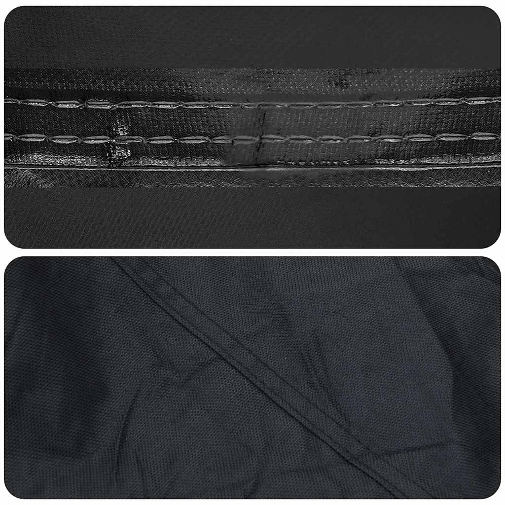 vidaXL Furniture Cover Plain Black 172 x 113 x 73 cm 600D