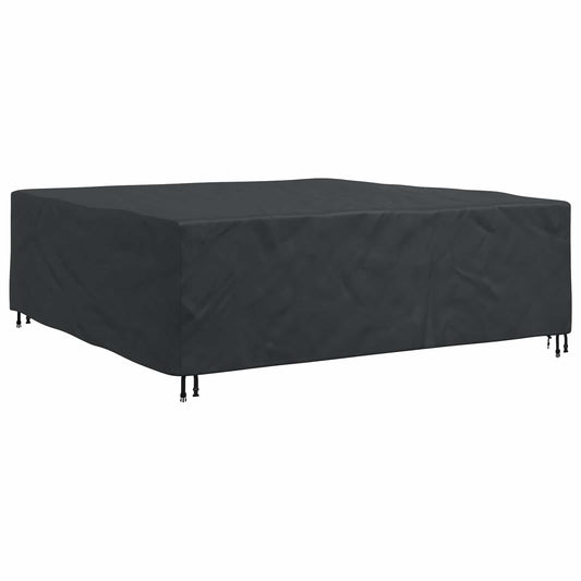 vidaXL Furniture Cover Plain Black 220 x 220 x 70 cm 420D