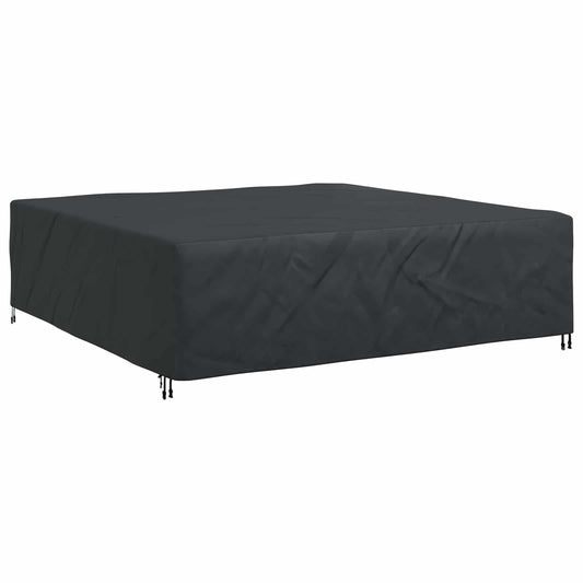 vidaXL Furniture Cover Plain Black 260 x 260 x 70 cm 600D