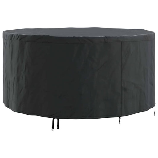 vidaXL Outdoor Furniture Cover Black 182 x 182 x 85 cm 210D fabric