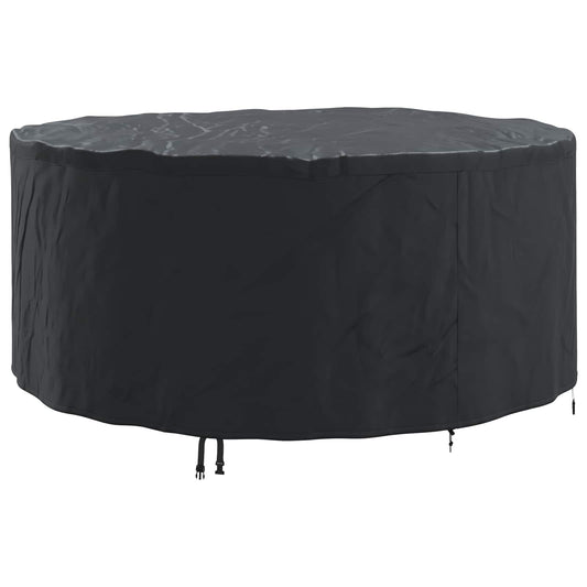 vidaXL Outdoor Furniture Cover Black 200 x 200 x 105 cm 600D fabric