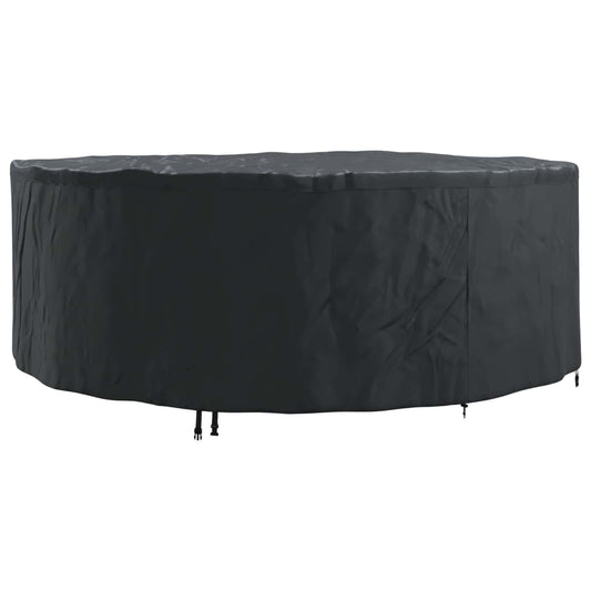vidaXL Furniture Cover 244 x 244 x 105 cm 210D Oxford Fabric Round