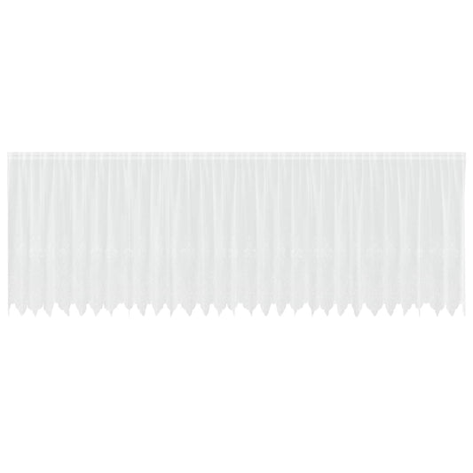 vidaXL Lace Curtain White 160 x 750 cm Polyester