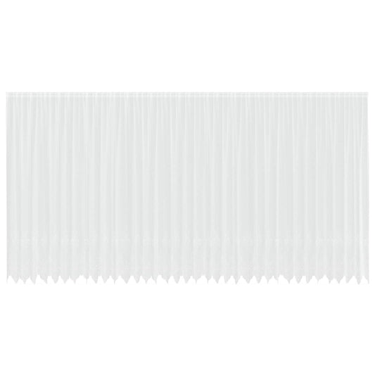 vidaXL Lace Curtain White 280 x 900 cm Polyester