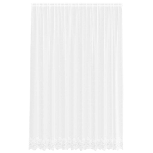 vidaXL Lace Curtain White 300 x 300 cm Polyester
