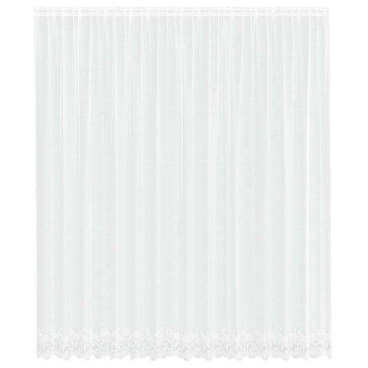 vidaXL Lace Curtain White 280 x 400 cm Polyester
