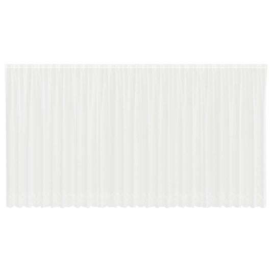 vidaXL Lace Curtain White 220 x 750 cm Polyester
