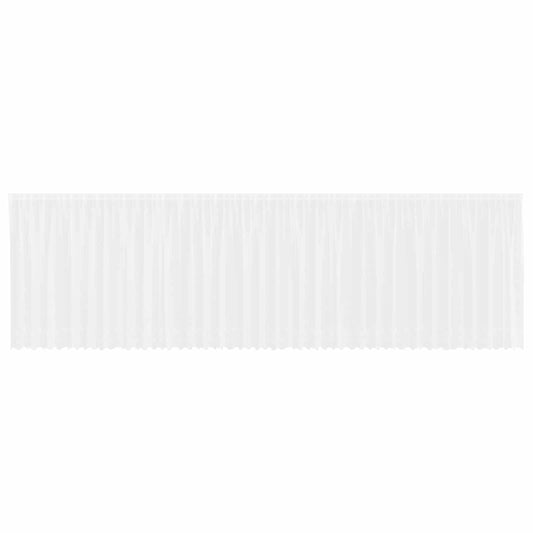 vidaXL Lace Curtain White 160 x 900 cm Polyester