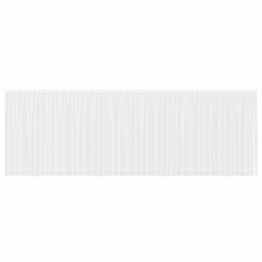 vidaXL Lace Curtain White 240 x 1200 cm Polyester