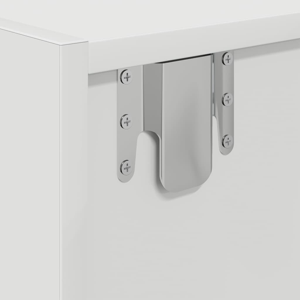 vidaXL TV Cabinet White 60x31x25.5 cm Engineered Wood
