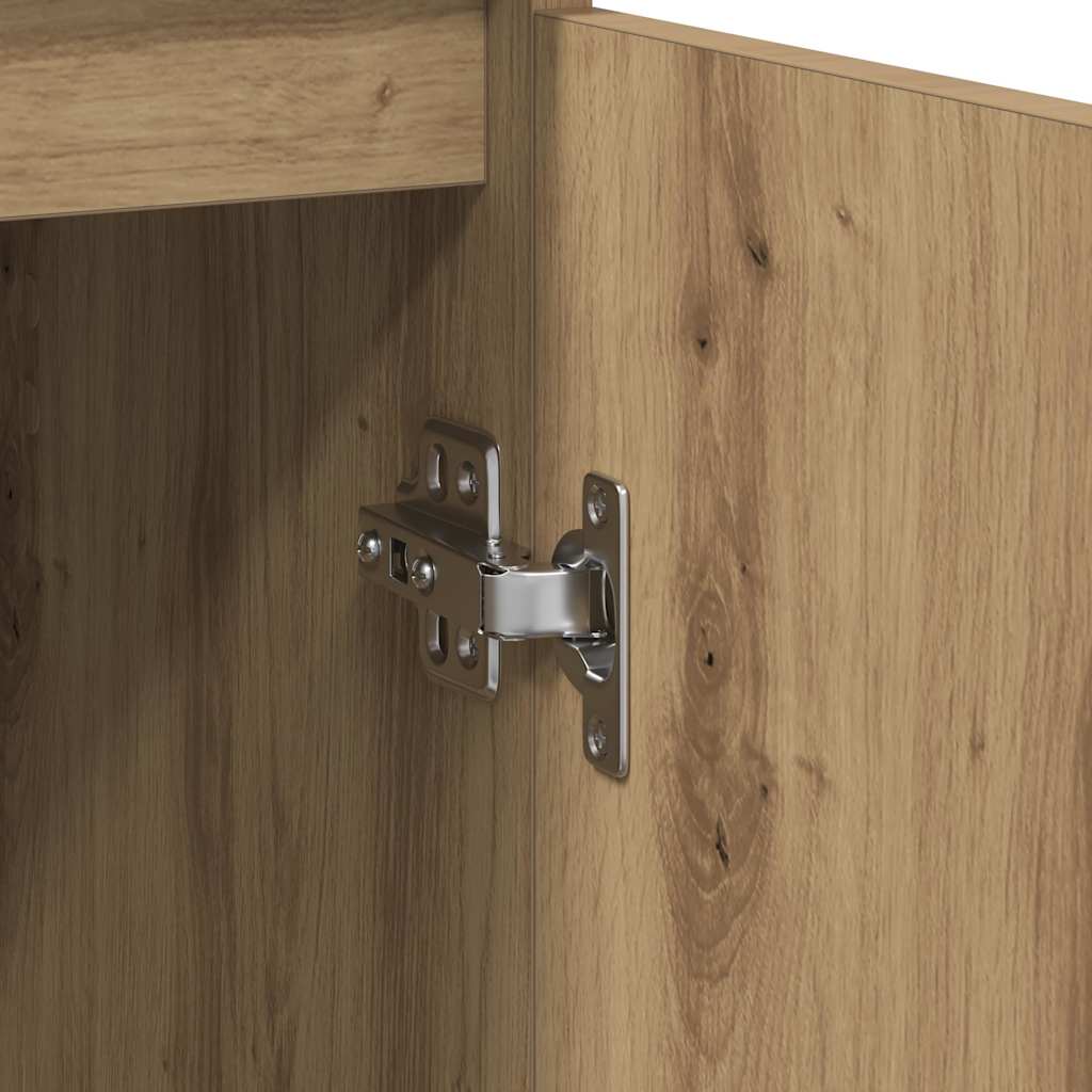 vidaXL Sideboard with Drawer Artisan Oak 71x35x65 cm Engineered Wood