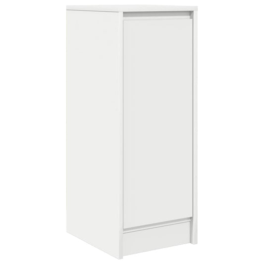 vidaXL Sideboard White 29,5x34x76 cm Engineered Wood