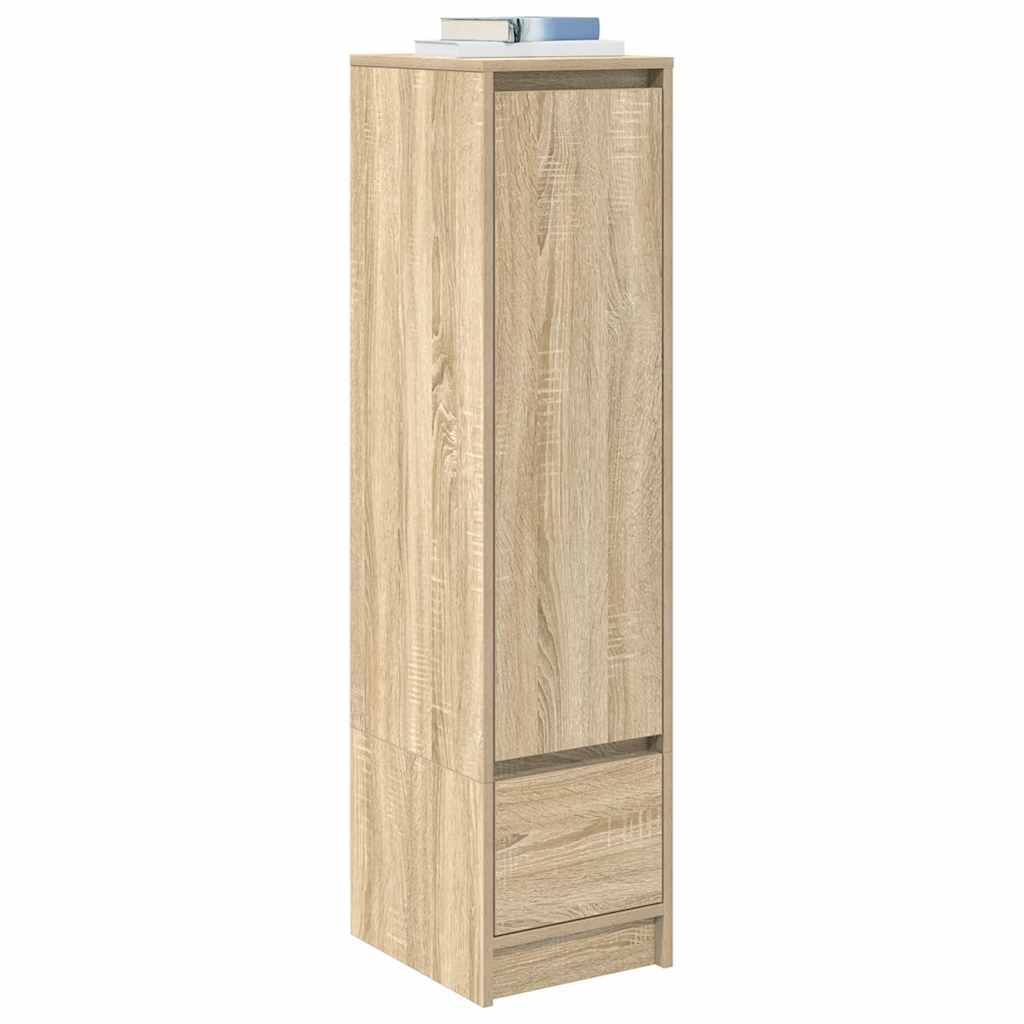vidaXL Highboard Sonoma Oak 29,5x34x119,5 cm Engineered Wood
