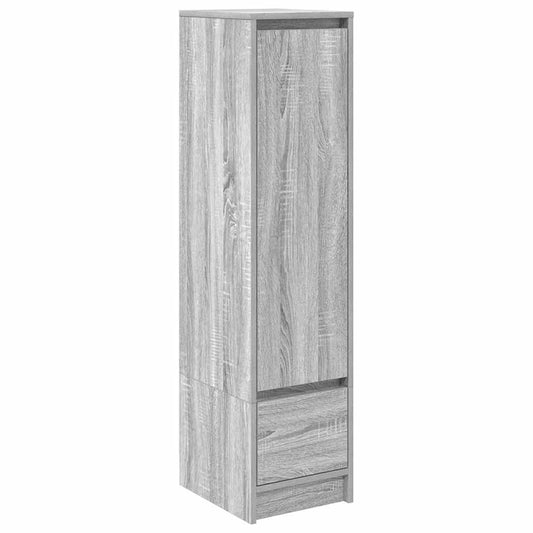 vidaXL Highboard Grey Sonoma 29,5x34x119,5 cm Engineered Wood