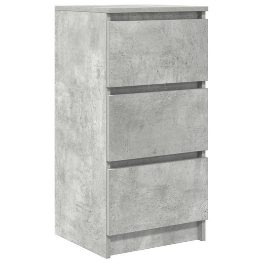 vidaXL Sideboard Concrete Grey 37,5x35x76 cm Engineered Wood