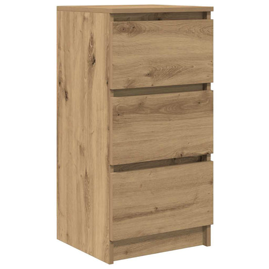 vidaXL Sideboard Artisan Oak 37.5x35x76 cm Engineered Wood