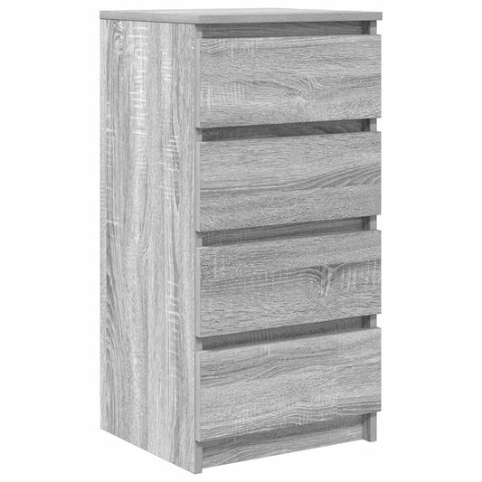 vidaXL Sideboard Grey Sonoma 37,5x35x76 cm Engineered Wood