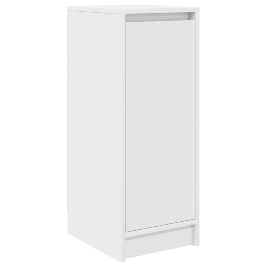 vidaXL Shoe Cabinet White 29,5x34x76 cm Engineered Wood