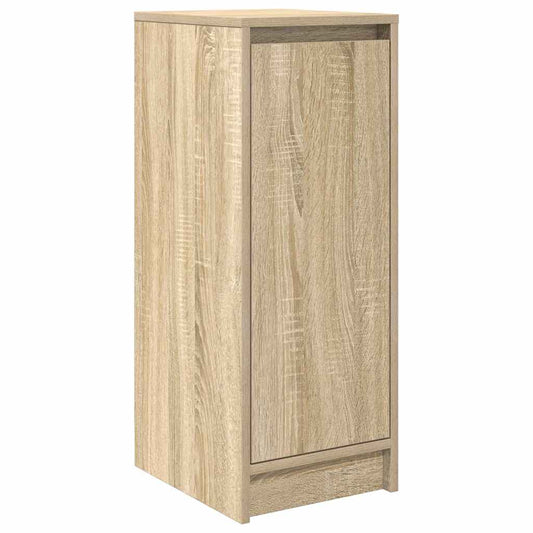vidaXL Shoe Cabinet Sonoma Oak 29,5x34x76 cm Engineered Wood