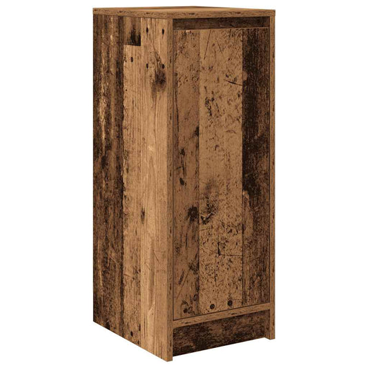 vidaXL Shoe Cabinet Old Wood 29,5x34x76 cm Engineered Wood