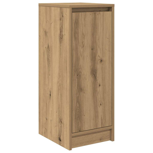 vidaXL Shoe Cabinet Artisan Oak 29,5x34x76 cm Engineered Wood