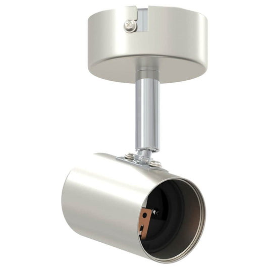 vidaXL Ceiling Spotlight Brushed Nickel 6.5 x 6 x 11.5 cm Steel