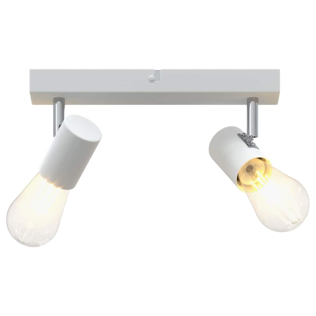 vidaXL Ceiling Spotlight White 26 x 6.5 x 11.5 cm Metal