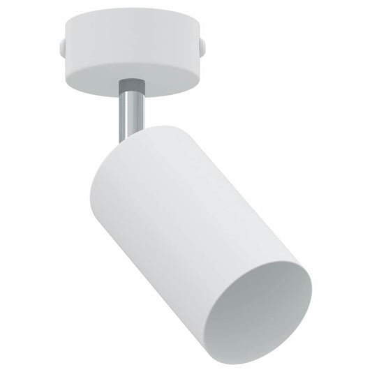 vidaXL Ceiling Spotlight with Spotlights White 6 x 6 x 16 cm Metal
