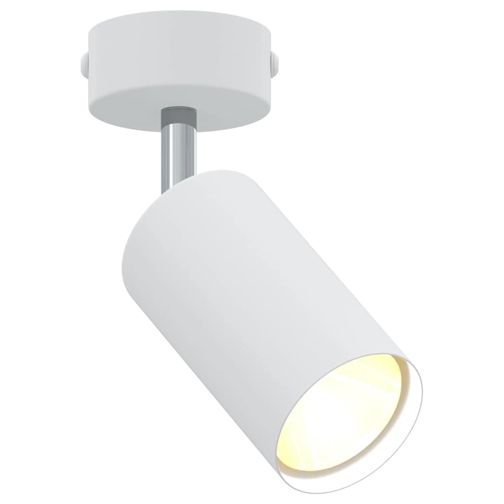 vidaXL Ceiling Spotlight White 6 x 6 x 16.5 cm Steel