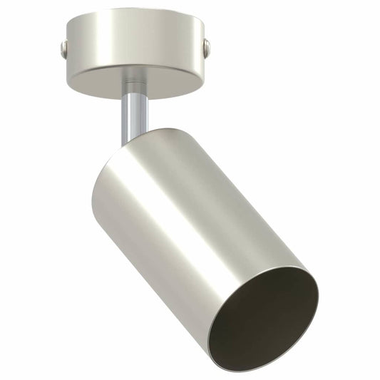 vidaXL Ceiling Spotlight Brushed Nickel 6 x 6 x 16.5 cm Steel