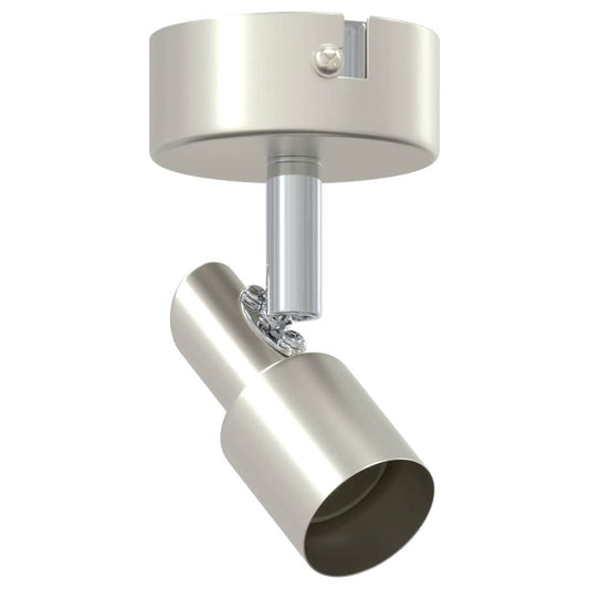 vidaXL Ceiling Spotlight Brushed Nickel 8 x 8 x 10.5 cm Steel