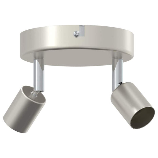 vidaXL Ceiling Spotlight Brushed Nickel 12 x 8 cm Steel