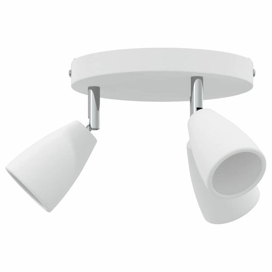 vidaXL Ceiling Spotlight White 19 x 19 x 14.5 cm Steel