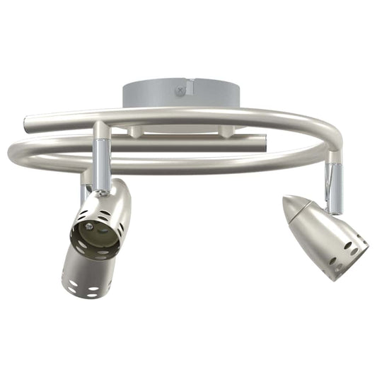 vidaXL Ceiling Spotlight Matt nickel 25 x 24 x 12 cm Steel