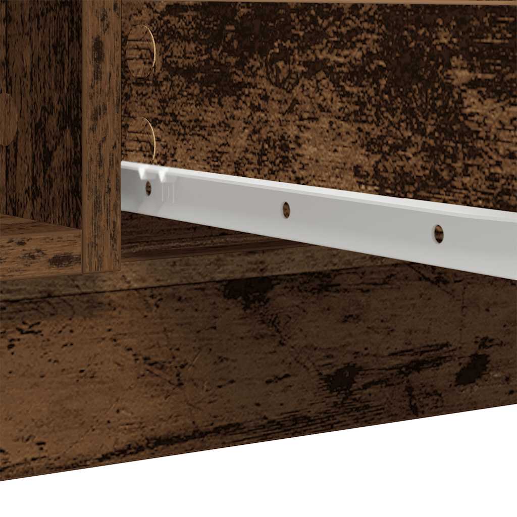 vidaXL Sideboard with Drawers Old Wood 100.5x35x98.5 cm Engineered Wood