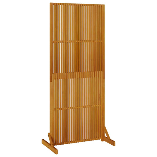 vidaXL Privacy Screen Indoor/Outdoor 180.5 cm Solid Acacia Wood