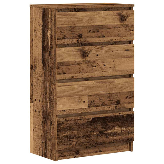vidaXL Sideboard Old Wood 60x35x98,5 cm Engineered Wood