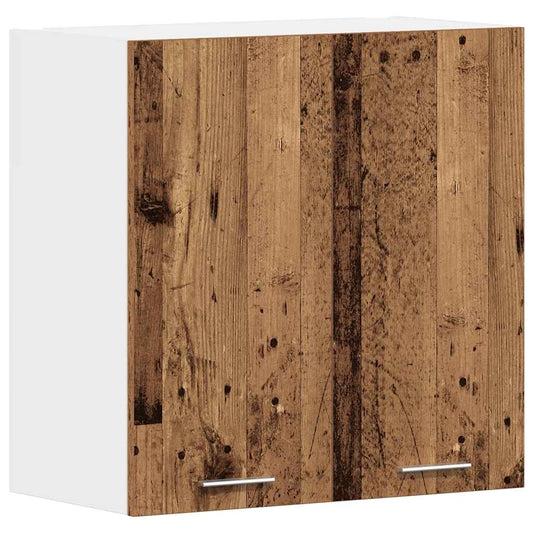 vidaXL Kitchen Wall Cabinet Lyon Old Wood 60x31x60 cm Engineered Wood